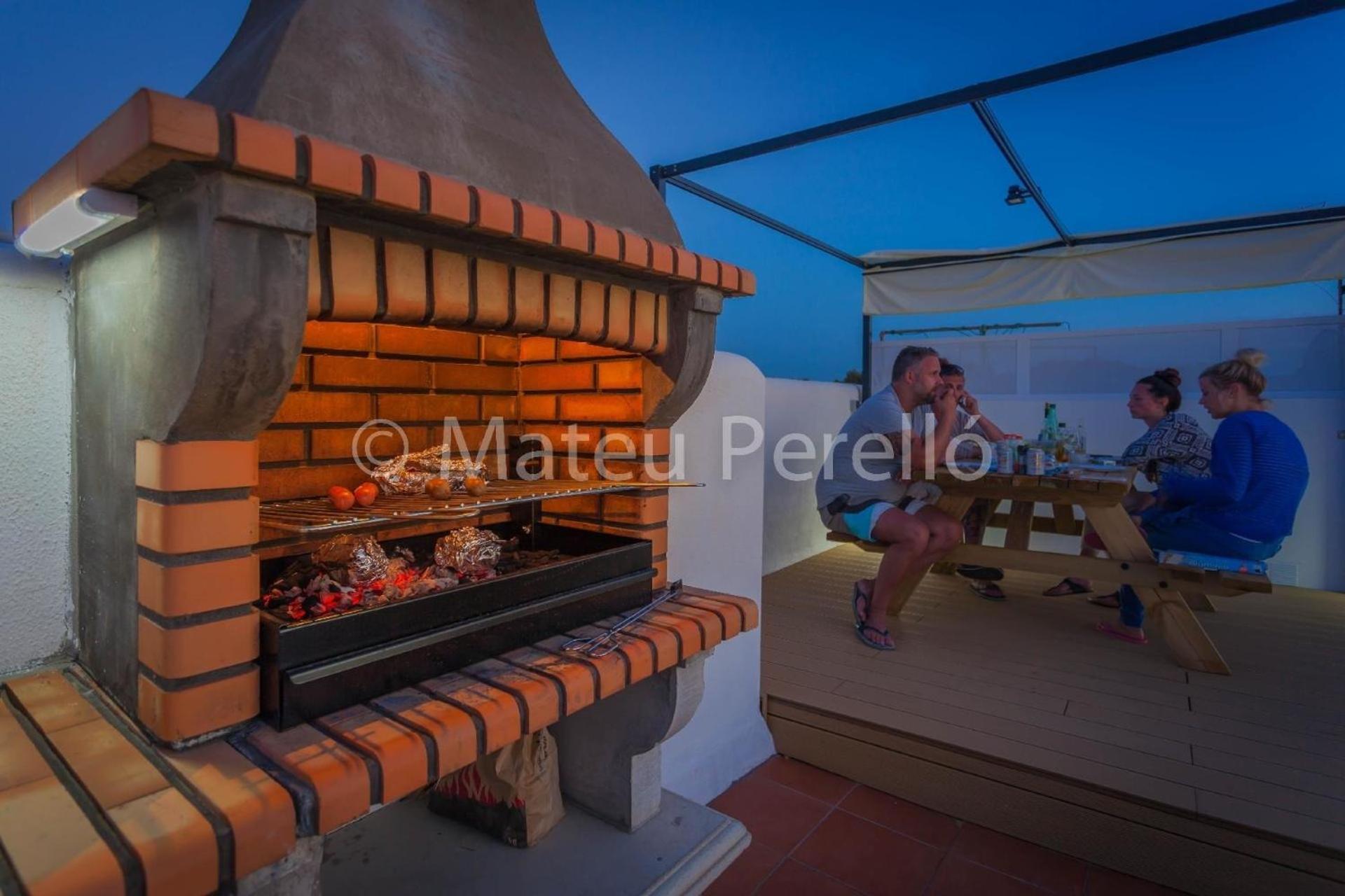 Wohnung In Son Baulo Mit Terrasse, Garten Und Grill Can Picafort  Eksteriør billede
