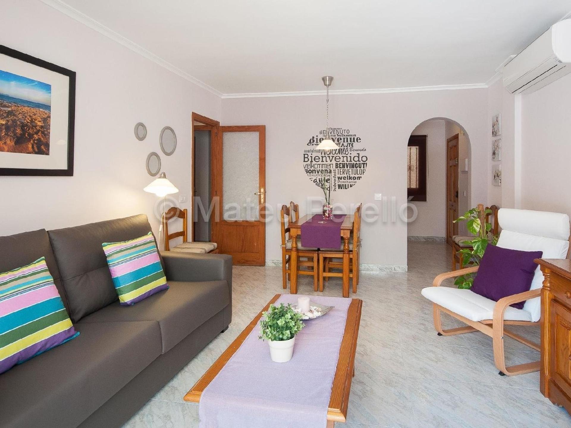 Wohnung In Son Baulo Mit Terrasse, Garten Und Grill Can Picafort  Eksteriør billede